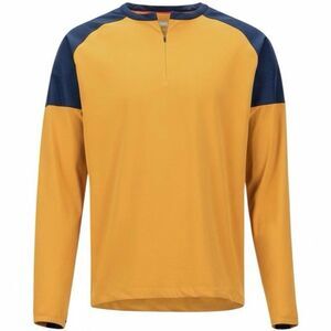 Marmot Bowery LS Arctic Gold Navy Long Sleeve Hiking Shirt Men’s Medium NWT